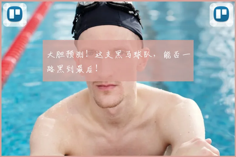 大胆预测！这支黑马球队，能否一路黑到最后！